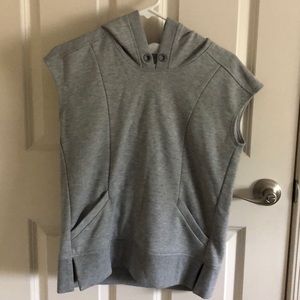 Athleta grey Sleeveless sweatshirt